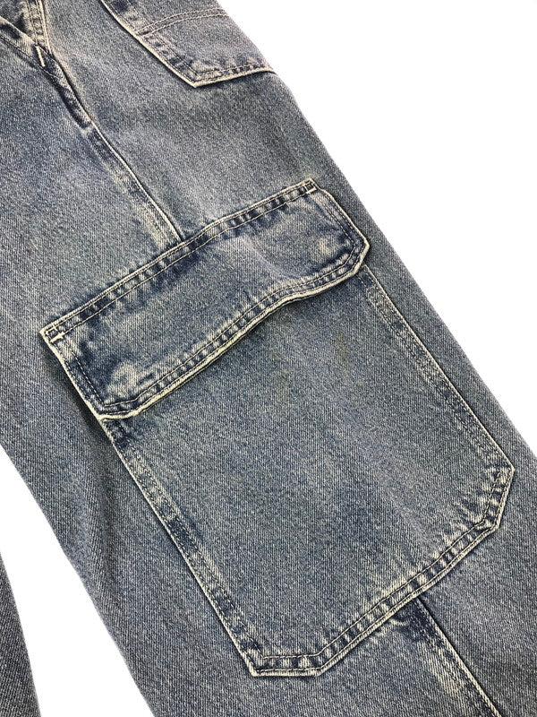 【中古品】【メンズ】 LEVI'S リーバイス SILVERTAB LOOSE CARGO DENIM PANTS PC9-A5666-0000 シルバー タブ ルーズ カーゴ デニム パンツ ボトムス 158-260819-rt-26-tag サイズ：W32 L30 カラー：インディゴ 万代Net店