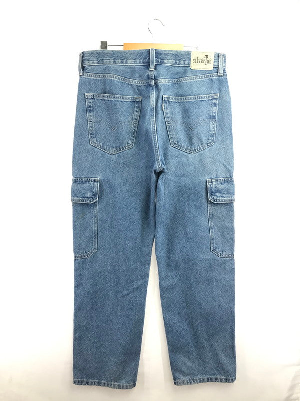 【中古品】【メンズ】 LEVI'S リーバイス SILVERTAB LOOSE CARGO DENIM PANTS PC9-A5666-0000 シルバー タブ ルーズ カーゴ デニム パンツ ボトムス 158-260819-rt-26-tag サイズ：W32 L30 カラー：インディゴ 万代Net店