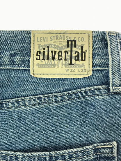 【中古品】【メンズ】 LEVI'S リーバイス SILVERTAB LOOSE CARGO DENIM PANTS PC9-A5666-0000 シルバー タブ ルーズ カーゴ デニム パンツ ボトムス 158-260819-rt-26-tag サイズ：W32 L30 カラー：インディゴ 万代Net店