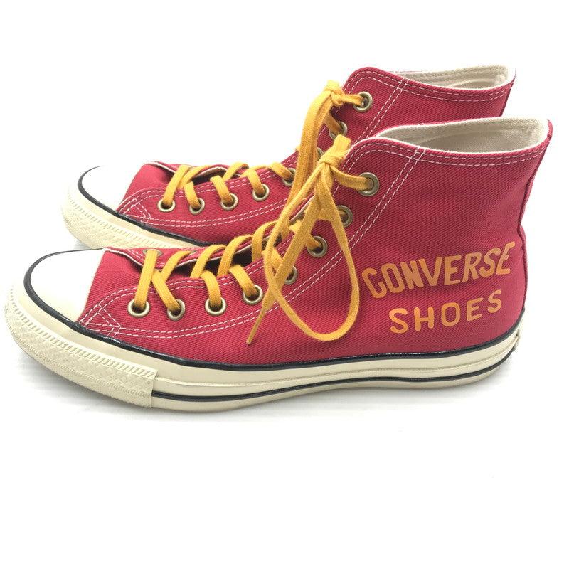 【中古品】【メンズ】 WRANGLER ラングラー× CONVERSE コンバース ALL STAR AGED CJ HI RED 31315600 オールスター スニーカー 靴 162-260816-rt-17-tagh サイズ：26cm US7.5 カラー：レッド 万代Net店