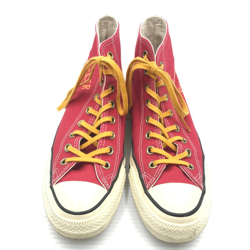 【中古品】【メンズ】 WRANGLER ラングラー× CONVERSE コンバース ALL STAR AGED CJ HI RED 31315600 オールスター スニーカー 靴 162-260816-rt-17-tagh サイズ：26cm US7.5 カラー：レッド 万代Net店