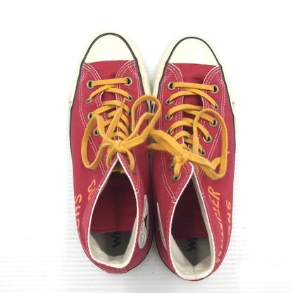 【中古品】【メンズ】 WRANGLER ラングラー× CONVERSE コンバース ALL STAR AGED CJ HI RED 31315600 オールスター スニーカー 靴 162-260816-rt-17-tagh サイズ：26cm US7.5 カラー：レッド 万代Net店