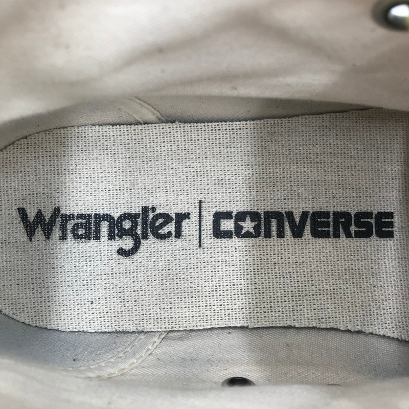 【中古品】【メンズ】 WRANGLER ラングラー× CONVERSE コンバース ALL STAR AGED CJ HI RED 31315600 オールスター スニーカー 靴 162-260816-rt-17-tagh サイズ：26cm US7.5 カラー：レッド 万代Net店