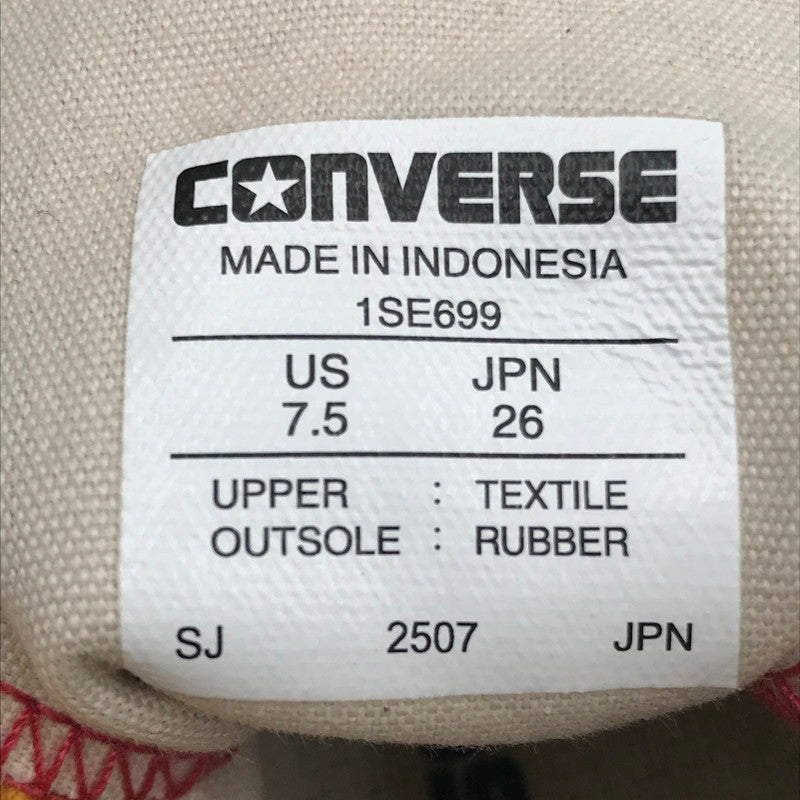 【中古品】【メンズ】 WRANGLER ラングラー× CONVERSE コンバース ALL STAR AGED CJ HI RED 31315600 オールスター スニーカー 靴 162-260816-rt-17-tagh サイズ：26cm US7.5 カラー：レッド 万代Net店