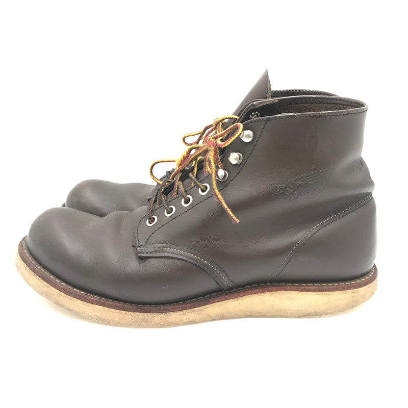 【中古品】【メンズ】 RED WING レッドウィング IRISH SETTER BROWN 8132 USA製 09年製 アイリッシュ セッター 靴 164-260816-rt-20-tagh サイズ：27cm US9 カラー：ブラウン 万代Net店