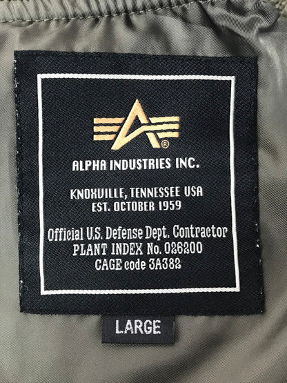 【中古品】【メンズ】 ALPHA INDUSTRIES アルファ SOUVENIR MA-1 TA1229-021 スーベニア MA-1.ジャケット ミリタリージャケット 145-260820-rt-36-tag カラー：カーキ 万代Net店