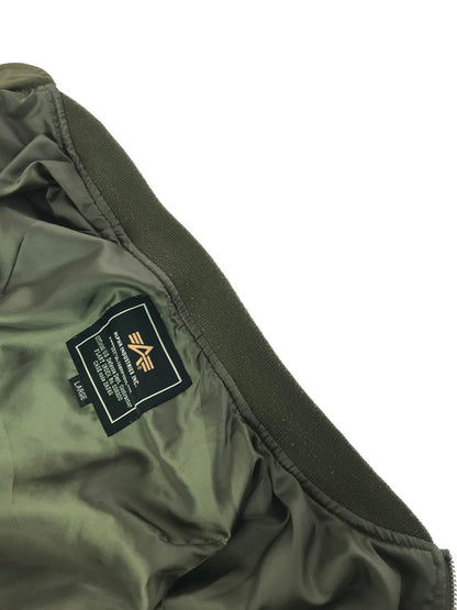【中古品】【メンズ】 ALPHA INDUSTRIES アルファ SOUVENIR MA-1 TA1229-021 スーベニア MA-1.ジャケット ミリタリージャケット 145-260820-rt-36-tag カラー：カーキ 万代Net店
