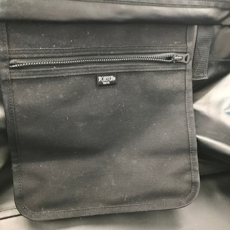 【中古品】【メンズ】 PORTER ポーター STAIN BOSTON BAG 585-08732 ステイン ボストン バッグ 吉田カバン 188-260904-rt-30-tagh カラー：ブラック 万代Net店
