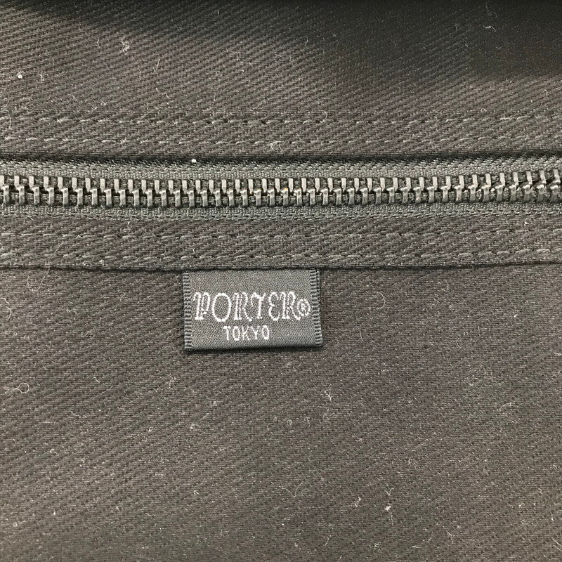 【中古品】【メンズ】 PORTER ポーター STAIN BOSTON BAG 585-08732 ステイン ボストン バッグ 吉田カバン 188-260904-rt-30-tagh カラー：ブラック 万代Net店