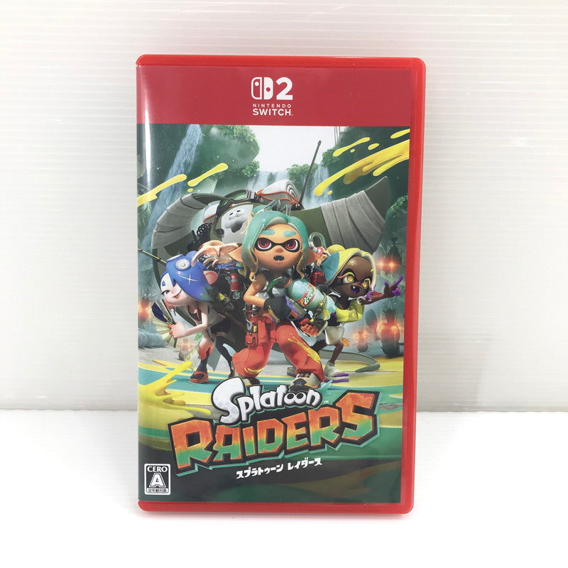 【中古美品】 開封済 動作確認済 Nintendo Switch2 スプラトゥーン レイダース ニンテンドースイッチ2 ソフト 029-261008-rt-01-tagh 万代Net店
