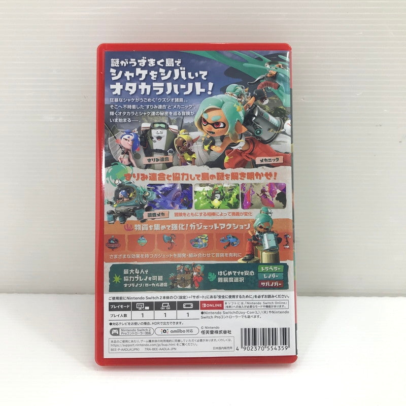 【中古美品】 開封済 動作確認済 Nintendo Switch2 スプラトゥーン レイダース ニンテンドースイッチ2 ソフト 029-261008-rt-01-tagh 万代Net店