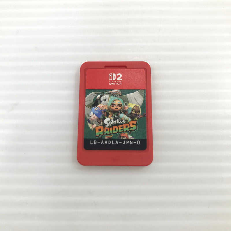 【中古美品】 開封済 動作確認済 Nintendo Switch2 スプラトゥーン レイダース ニンテンドースイッチ2 ソフト 029-261008-rt-01-tagh 万代Net店