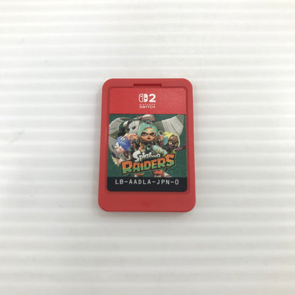 【中古美品】 開封済 動作確認済 Nintendo Switch2 スプラトゥーン レイダース ニンテンドースイッチ2 ソフト 029-261008-rt-01-tagh 万代Net店