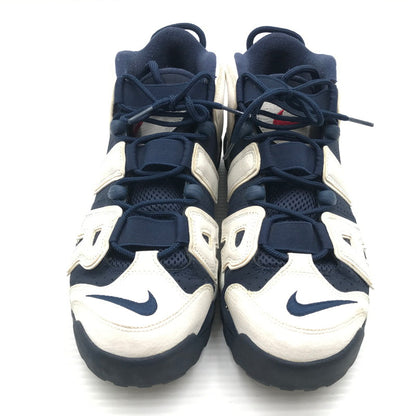 【中古品】【メンズ】 NIKE ナイキ AIR MORE UPTEMPO OLYMPIC (2020) 414962-104 エア モア アップテンポ スニーカー 靴 160-260816-rt-14-tagh サイズ：27.5cm US9.5 カラー：WHITE/MID NVY-MTLLC GLD-UNVRST RD 万代Net店