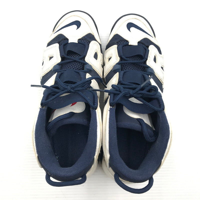 【中古品】【メンズ】 NIKE ナイキ AIR MORE UPTEMPO OLYMPIC (2020) 414962-104 エア モア アップテンポ スニーカー 靴 160-260816-rt-14-tagh サイズ：27.5cm US9.5 カラー：WHITE/MID NVY-MTLLC GLD-UNVRST RD 万代Net店