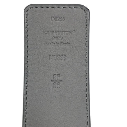 【中古品】【メンズ】 LOUIS VUITTON ルイ・ヴィトン LV DAMIER 40MM BELT 0333 LN1266 LVダミエ 40MM ベルト アクセサリー 179-260818-rt-30-tag カラー：ブラック 万代Net店
