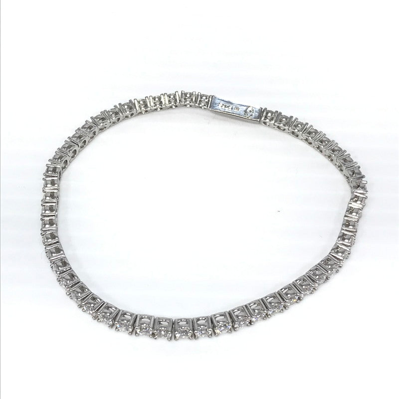 【中古品】【メンズ】 AVARANCHE アヴァランチ SV925 TENNIS BRACELET HBL-D042-3MM-MSN SJ26 テニス ブレスレット アクセサリー 192-260818-rt-27-tag カラー：シルバー 万代Net店
