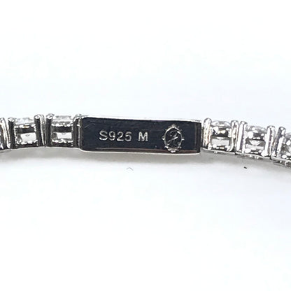 【中古品】【メンズ】 AVARANCHE アヴァランチ SV925 TENNIS BRACELET HBL-D042-3MM-MSN SJ26 テニス ブレスレット アクセサリー 192-260818-rt-27-tag カラー：シルバー 万代Net店