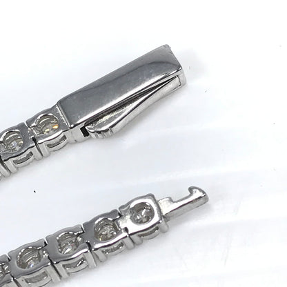 【中古品】【メンズ】 AVARANCHE アヴァランチ SV925 TENNIS BRACELET HBL-D042-3MM-MSN SJ26 テニス ブレスレット アクセサリー 192-260818-rt-27-tag カラー：シルバー 万代Net店