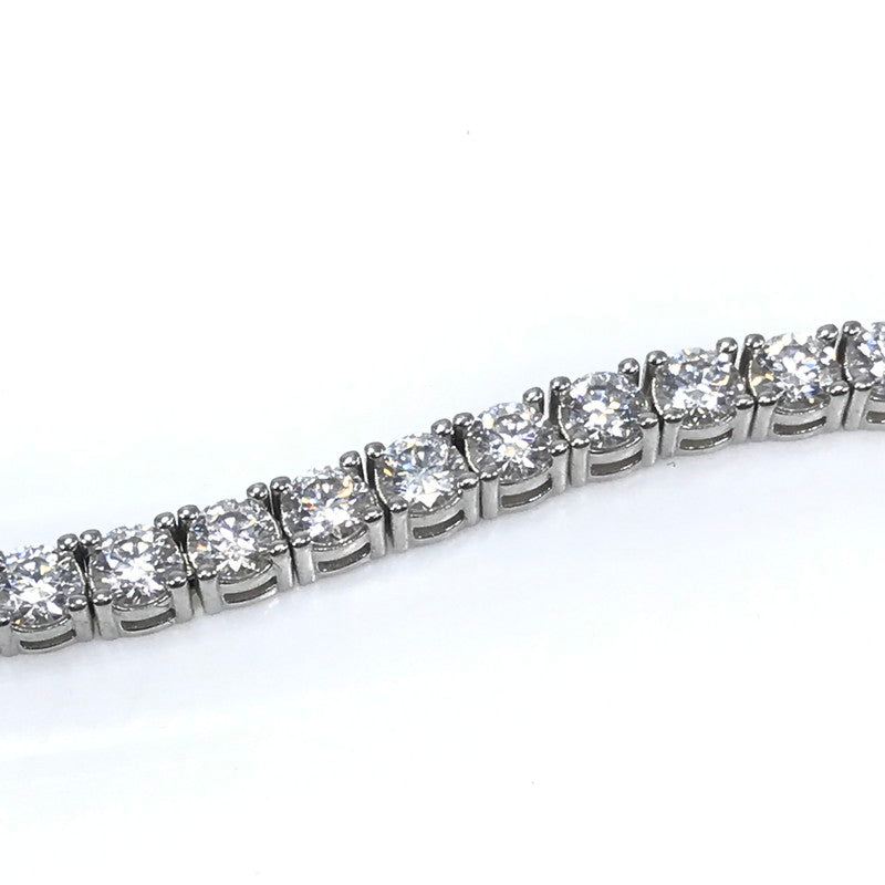 【中古品】【メンズ】 AVARANCHE アヴァランチ SV925 TENNIS BRACELET HBL-D042-3MM-MSN SJ26 テニス ブレスレット アクセサリー 192-260818-rt-27-tag カラー：シルバー 万代Net店