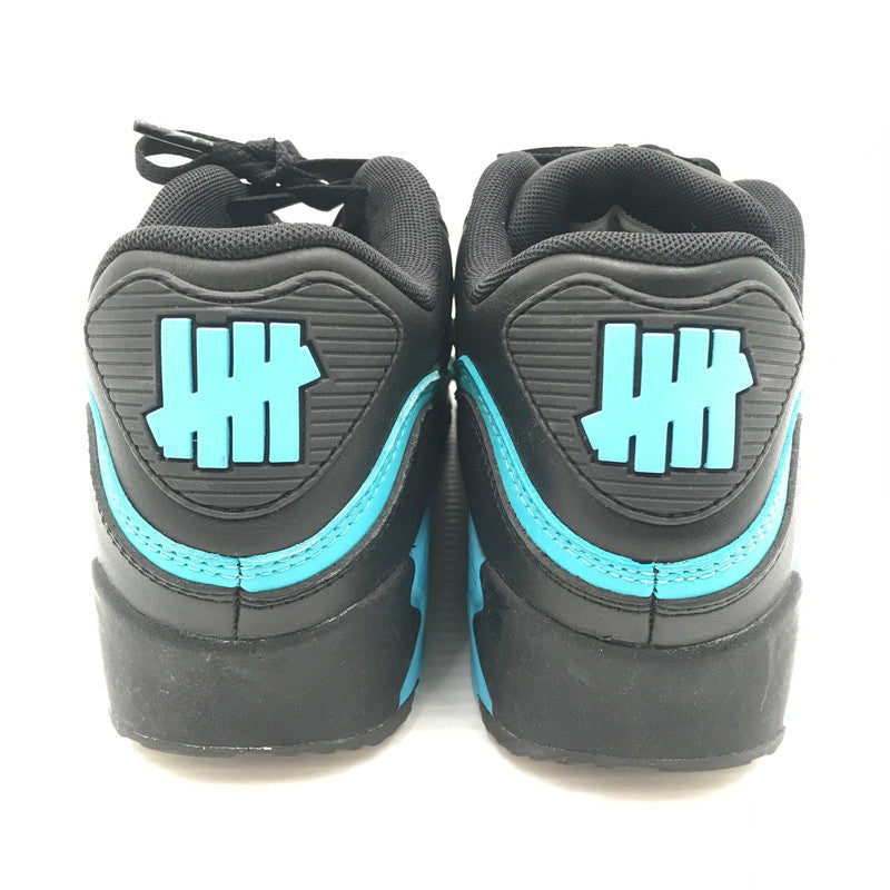 【中古品】【メンズ】 NIKE ナイキ × UNDEFEATED アンディフィーテッド AIR MAX 90 BLACK BLUE CI7197-002 エア マックス 90 スニーカー 靴 160-260816-rt-16-tagh サイズ：25.5cm US7.5 カラー：BLACK/BLUE FURY 万代Net店