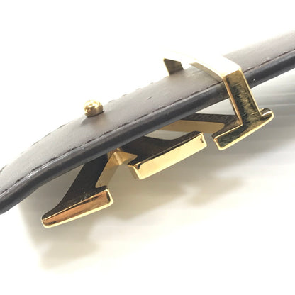 【中古品】【メンズ】 LOUIS VUITTON ルイ・ヴィトン MONOGRAM LV INITIAL BELT GOLD M0323 モノグラム LV イニシャル ベルト アクセサリー 179-260818-rt-29-tag カラー：ブラウン 万代Net店