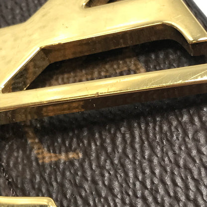 【中古品】【メンズ】 LOUIS VUITTON ルイ・ヴィトン MONOGRAM LV INITIAL BELT GOLD M0323 モノグラム LV イニシャル ベルト アクセサリー 179-260818-rt-29-tag カラー：ブラウン 万代Net店