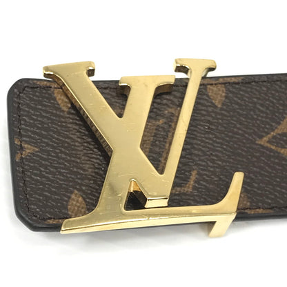 【中古品】【メンズ】 LOUIS VUITTON ルイ・ヴィトン MONOGRAM LV INITIAL BELT GOLD M0323 モノグラム LV イニシャル ベルト アクセサリー 179-260818-rt-29-tag カラー：ブラウン 万代Net店