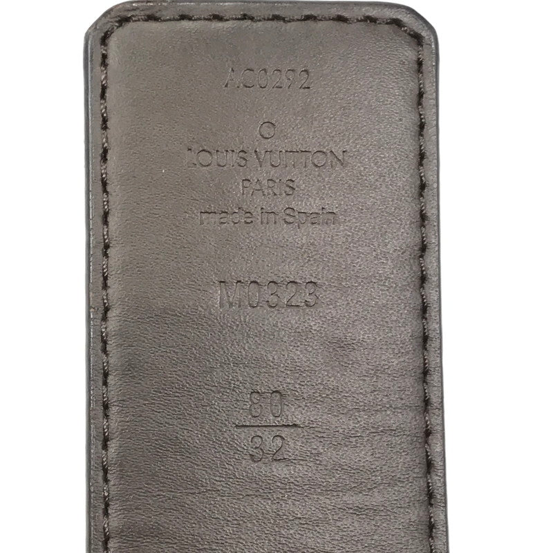 【中古品】【メンズ】 LOUIS VUITTON ルイ・ヴィトン MONOGRAM LV INITIAL BELT GOLD M0323 モノグラム LV イニシャル ベルト アクセサリー 179-260818-rt-29-tag カラー：ブラウン 万代Net店