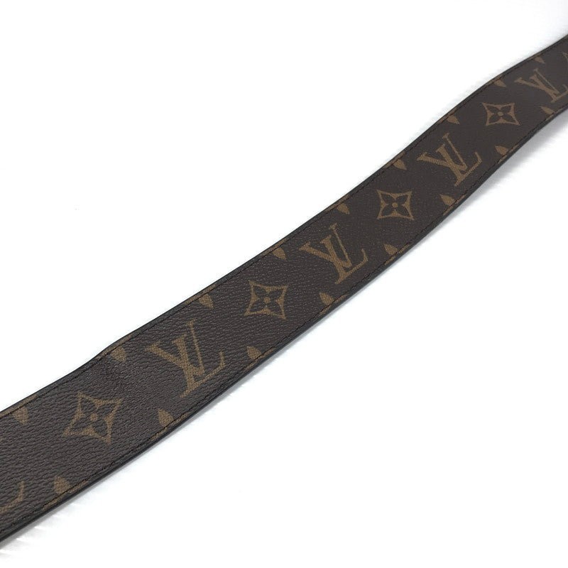 【中古品】【メンズ】 LOUIS VUITTON ルイ・ヴィトン MONOGRAM LV INITIAL BELT GOLD M0323 モノグラム LV イニシャル ベルト アクセサリー 179-260818-rt-29-tag カラー：ブラウン 万代Net店
