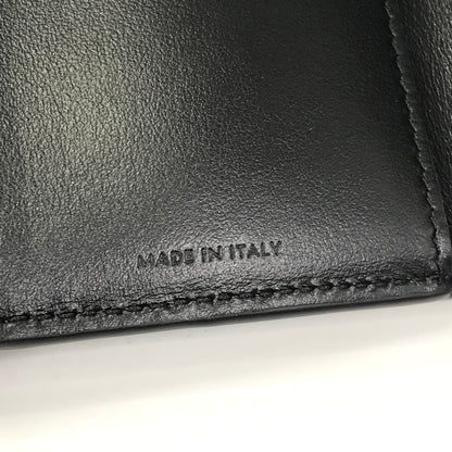 【中古美品】【メンズ】 CELINE セリーヌ FINE STRAP WALLET IN TRIOMPHE CANVAS AND LAMBSKIN BLACK 10H482DB7.38SI ウォレット 財布 181-260818-rt-28-tag カラー：ブラック 万代Net店