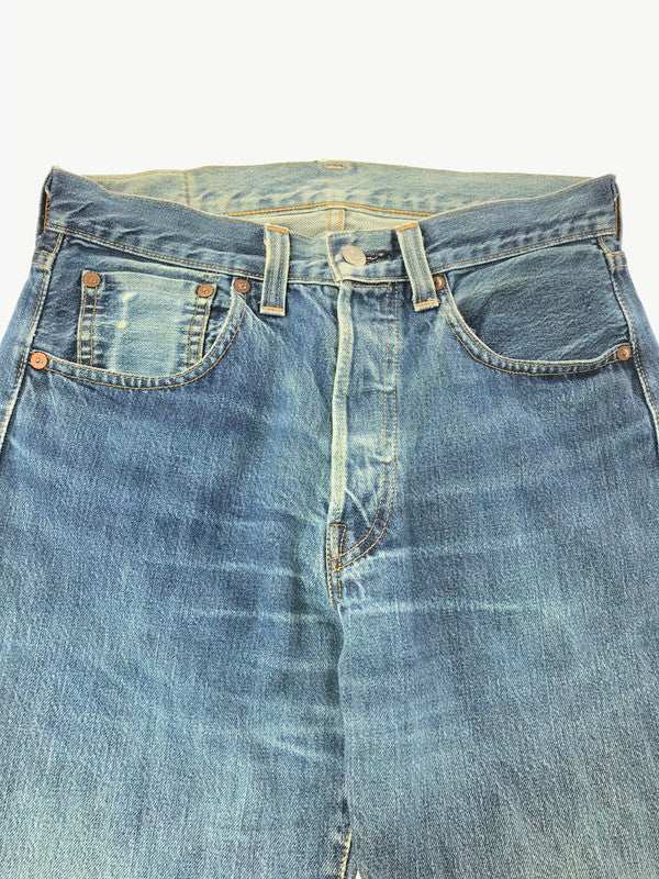 【中古品】【メンズ】 LEVI'S VINTAGE CLOTHING リーバイスビンテージクロージング 501XX DENIM PANTS 47501-0117 刻印4420 1947モデル デニムパンツ 156-260819-rt-27-tag サイズ：W30 L34 カラー：インディゴ 万代Net店
