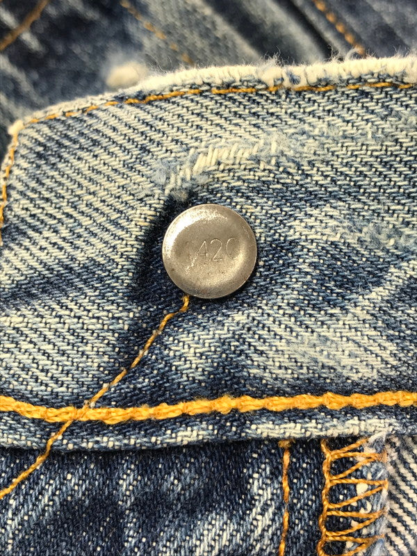 【中古品】【メンズ】 LEVI'S VINTAGE CLOTHING リーバイスビンテージクロージング 501XX DENIM PANTS 47501-0117 刻印4420 1947モデル デニムパンツ 156-260819-rt-27-tag サイズ：W30 L34 カラー：インディゴ 万代Net店
