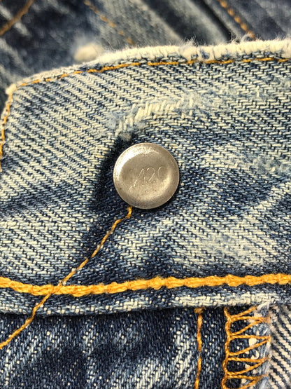 【中古品】【メンズ】 LEVI'S VINTAGE CLOTHING リーバイスビンテージクロージング 501XX DENIM PANTS 47501-0117 刻印4420 1947モデル デニムパンツ 156-260819-rt-27-tag サイズ：W30 L34 カラー：インディゴ 万代Net店