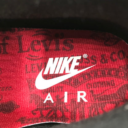 【中古美品】【メンズ】 NIKE ナイキ ×LEVI'S リーバイス AIR JORDAN 3 RETRO SP BLACK AND WHITE (LEVI'S TAB) IR0914-40 160-260816-rt-13-tagh サイズ：26.5cm US8.5 カラー：DENIM/BLACK-GYM RED 万代Net店