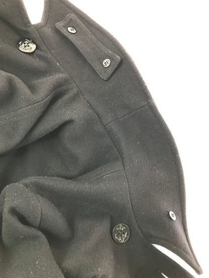 【現状渡し品】【メンズ】 FIDELITY フェデリティー BEAMS別注 ビームス別注 PEA COAT ピーコート アウター 145-260819-rt-20-tag サイズ：L カラー：ブラック 万代Net店