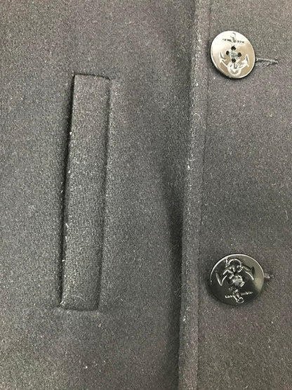 【現状渡し品】【メンズ】 FIDELITY フェデリティー BEAMS別注 ビームス別注 PEA COAT ピーコート アウター 145-260819-rt-20-tag サイズ：L カラー：ブラック 万代Net店