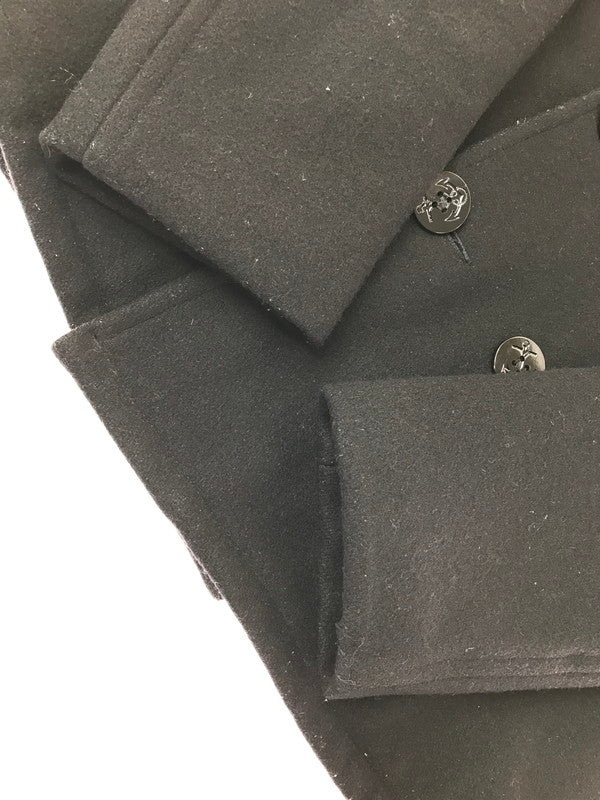 【現状渡し品】【メンズ】 FIDELITY フェデリティー BEAMS別注 ビームス別注 PEA COAT ピーコート アウター 145-260819-rt-20-tag サイズ：L カラー：ブラック 万代Net店