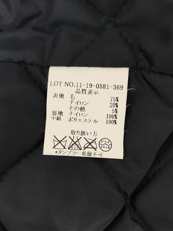 【現状渡し品】【メンズ】 FIDELITY フェデリティー BEAMS別注 ビームス別注 PEA COAT ピーコート アウター 145-260819-rt-20-tag サイズ：L カラー：ブラック 万代Net店