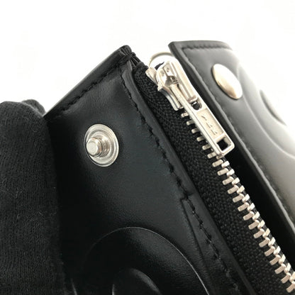 【中古品】【メンズ】 SUPREME シュプリーム 25AW LEATHER CHAIN WALLET レザー チェーン ウォレット 3つ折り財布 200-260914-na-10-tagh カラー：ブラック 万代Net店