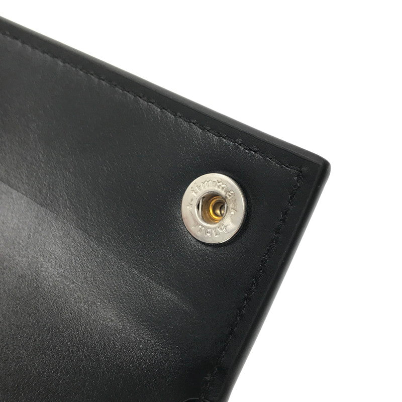 【中古品】【メンズ】 SUPREME シュプリーム 25AW LEATHER CHAIN WALLET レザー チェーン ウォレット 3つ折り財布 200-260914-na-10-tagh カラー：ブラック 万代Net店