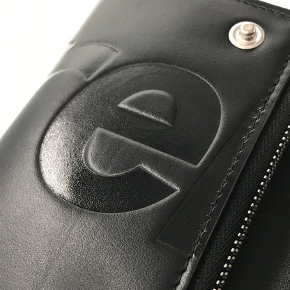 【中古品】【メンズ】 SUPREME シュプリーム 25AW LEATHER CHAIN WALLET レザー チェーン ウォレット 3つ折り財布 200-260914-na-10-tagh カラー：ブラック 万代Net店