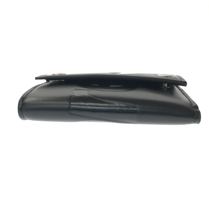 【中古品】【メンズ】 SUPREME シュプリーム 25AW LEATHER CHAIN WALLET レザー チェーン ウォレット 3つ折り財布 200-260914-na-10-tagh カラー：ブラック 万代Net店