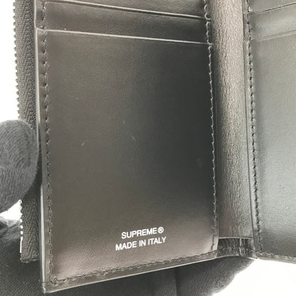 【中古品】【メンズ】 SUPREME シュプリーム 25AW LEATHER CHAIN WALLET レザー チェーン ウォレット 3つ折り財布 200-260914-na-10-tagh カラー：ブラック 万代Net店
