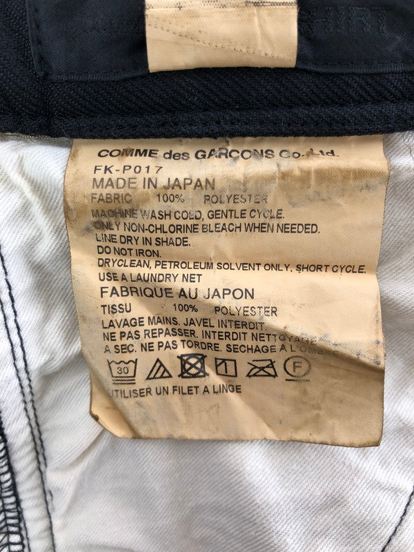 【中古品】【メンズ】 COMME DES GARCONS SHIRT コムデギャルソンシャツ BERMUDA SHORTS FK-P017 バミューダショーツ ボトムス 151-260819-rt-21-tag サイズ：XS カラー：ブラック 万代Net店