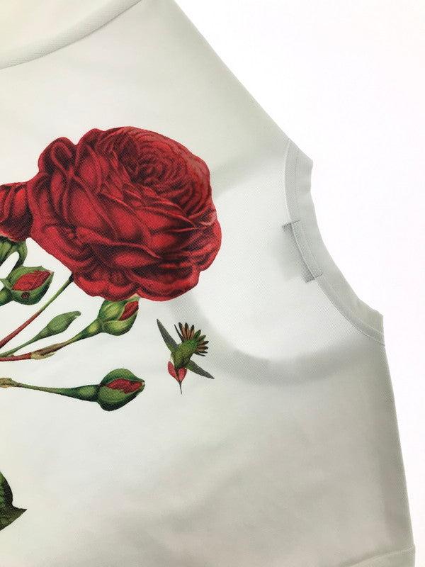 【中古品】【メンズ】 COMME DES GARCONS HOMME PLUS コムデギャルソンオムプリュス × BEDELGEUSE BACK PRINT MESH T-SHIRT PI-T014 AD2021 140-260819-rt-11-tag サイズ：S カラー：ホワイト 万代Net店