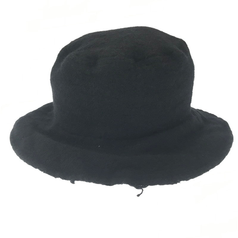 【中古品】【メンズ】 COMME DES GARCONS SHIRT コムデギャルソンシャツ BUCKET HAT FL-K601 ウール縮絨 バケット 帽子 185-260818-rt-39-tag カラー：ブラック 万代Net店