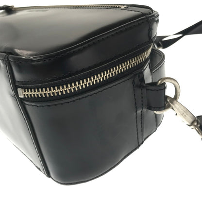 【中古品】【メンズ】 JUNYA WATANABE ジュンヤワタナベ COW LEATHER SHOULDER BAG BLACK JD-K202 カウレザー ショルダー バッグ カバン 188-260818-rt-40-tag カラー：ブラック 万代Net店