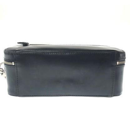 【中古品】【メンズ】 JUNYA WATANABE ジュンヤワタナベ COW LEATHER SHOULDER BAG BLACK JD-K202 カウレザー ショルダー バッグ カバン 188-260818-rt-40-tag カラー：ブラック 万代Net店