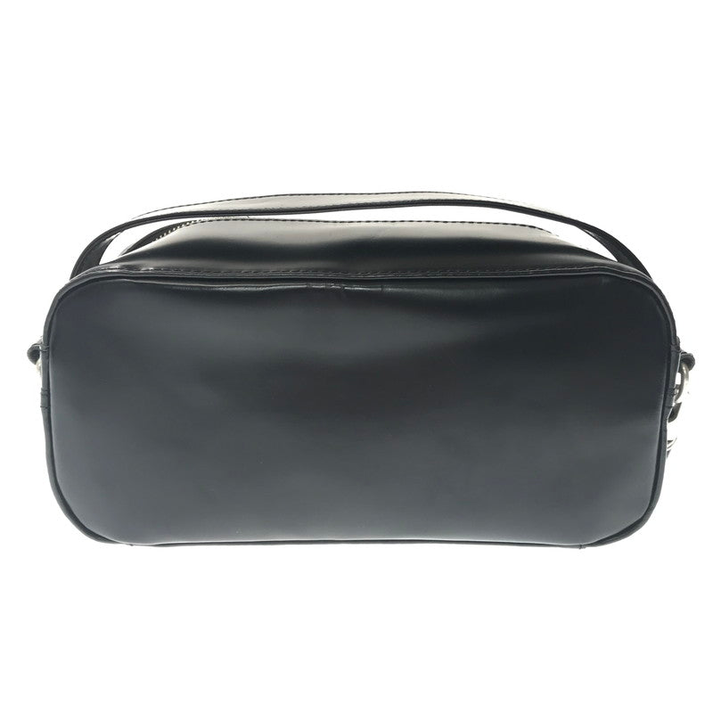 【中古品】【メンズ】 JUNYA WATANABE ジュンヤワタナベ COW LEATHER SHOULDER BAG BLACK JD-K202 カウレザー ショルダー バッグ カバン 188-260818-rt-40-tag カラー：ブラック 万代Net店